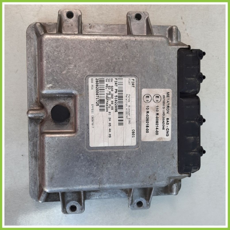 Centralina Motore Iniezione GAS METATRON FIAT PANDA 2Q 51822896 6A0-CNG