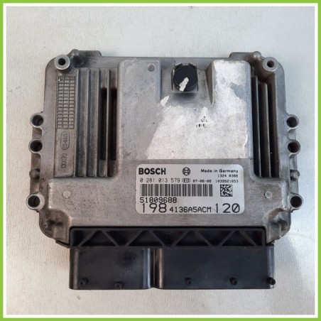 Centralina Motore Iniezione ECU BOSCH 0281013579 FIAT BRAVO 3L 1.9 MJT 51809688 Diesel 2007 2010
