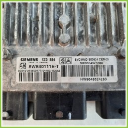 Centralina Motore Iniezione ECU SIEMENS 5WS40111E-T CITROEN C2 1.4 HDI 9654925380 Diesel 2003 2010