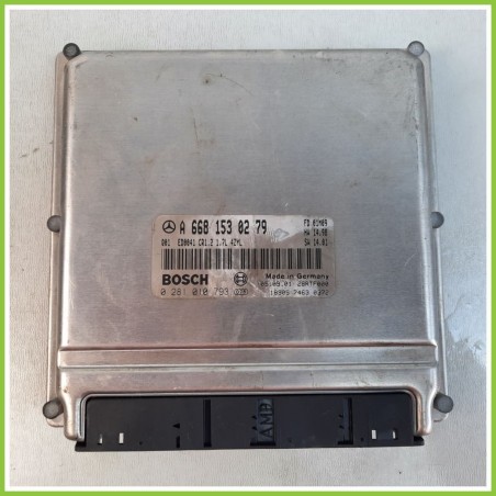 Centralina Motore Iniezione ECU BOSCH 0281010793 MERCEDES-BENZ Classe A W168 CDI 70kw A6681530279 2001 2004