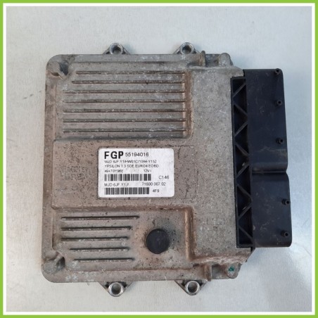 Centralina Motore Iniezione ECU MAGNETI MARELLI MJD6JF.Y1 LANCIA YPSILON TE 1.3 16V 51kw 55194016 2003 2006
