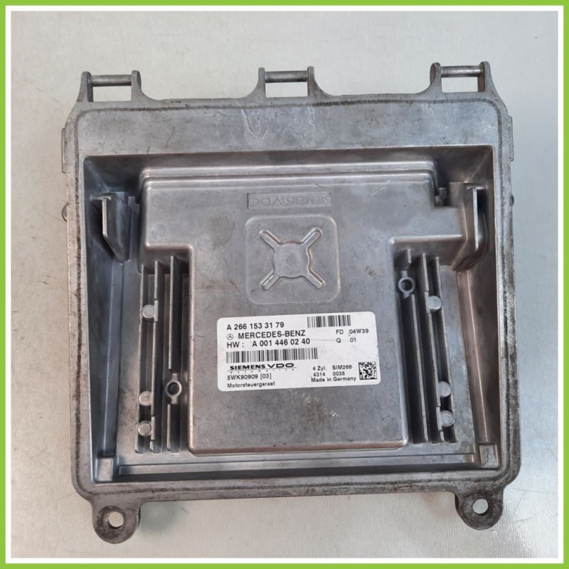 Centralina Motore Iniezione ECU SIEMENS 5WK90909[03] MERCEDES-BENZ Classe A W/C169 170/180 A2661533179 Benzina 2004 2013