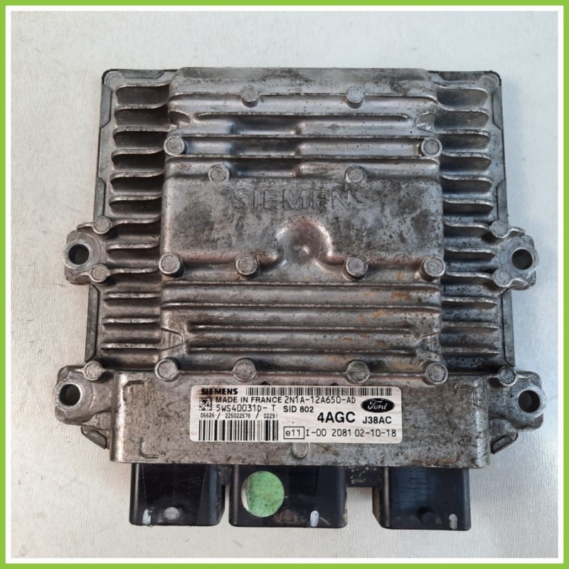 Centralina Motore Iniezione ECU SIEMENS 5WS4003QD-T FORD FUSION CBK 1.4 TDCI 2N1A-12A650-AD Diesel 2002