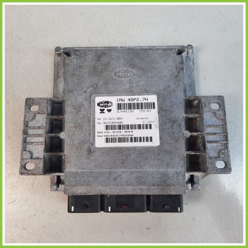 Centralina Motore Iniezione ECU MAGNETI MARELLI P2.7H CITROEN C2 1.1 9645989480 Benzina 2003 2010