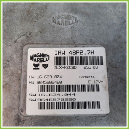 Centralina Motore Iniezione ECU MAGNETI MARELLI P2.7H CITROEN C2 1.1 9645989480 Benzina 2003 2010