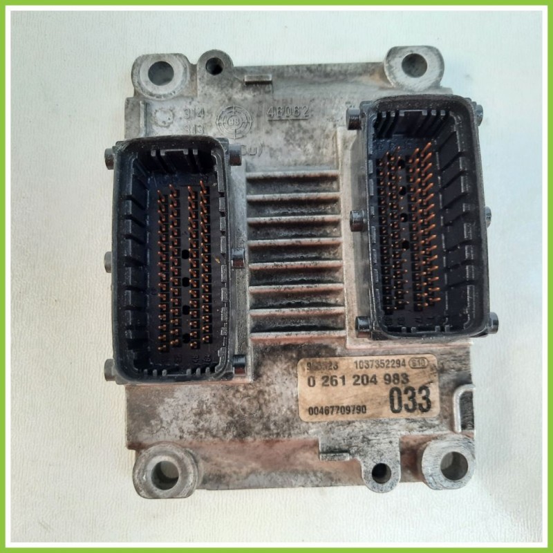 Centralina Motore Iniezione ECU BOSCH 0261204983 FIAT PUNTO 1N/1P 1.2 16V HLX 467709790 Benzina 1999 2005