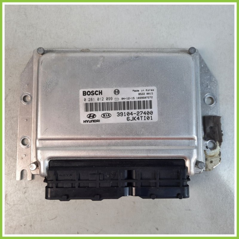 Centralina Motore Iniezione ECU BOSCH 0281012099 KIA SPORTAGE 2a Serie 2.0 CRDI 16V 39104-27400 Diesel 2004
