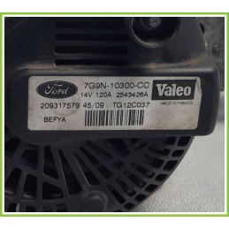 Alternatore VALEO TG12C037 FORD FIESTA CB1 7G9N-10300-CC