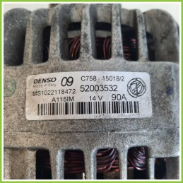 Alternatore DENSO MS1022118472 FIAT PUNTO 6W 52003532