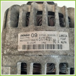 Alternatore DENSO MS1022118470 ALFA ROMEO MiTo X6 51714791