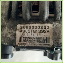 Alternatore MITSUBISHI A005TG1392A PEUGEOT 207 9666030280
