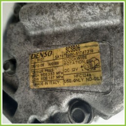 Compressore Clima AC Aria Condizionata DENSO SCB06 FIAT PANDA 2Q 51747318