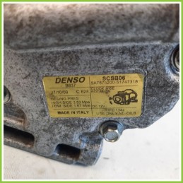 Compressore Clima AC Aria Condizionata DENSO SCSB06 FIAT BRAVO 3L 51747318