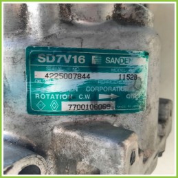 Compressore Clima AC Aria Condizionata SANDEN SD7V16 RENAULT TWINGO 1a Serie 7700106069