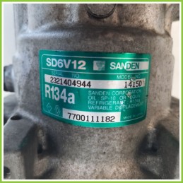 Compressore Clima AC Aria Condizionata SANDEN SD6V12 RENAULT CLIO 2a Serie 7700111182