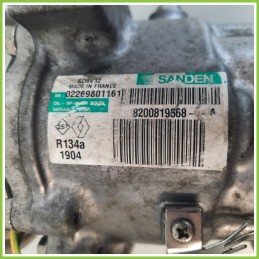 Compressore Clima AC Aria Condizionata SANDEN SD6V12 RENAULT CLIO 3a Serie 8200819568