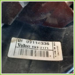 Fanale Fanalino Posteriore Sinistro SX VALEO 89302171 OPEL CORSA X01 9114337 Originale Usato