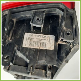 Fanale Fanalino Posteriore Sinistro SX VALEO 89398084 OPEL MERIVA X03 93294345 Originale Usato