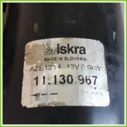 Motorino Avviamento ISKRA AZE1214 FIAT CINQUECENTO NM 11130967 170A000