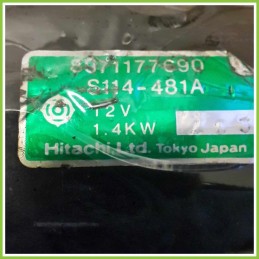 Motorino Avviamento HITACHI 897117790 OPEL ASTRA T92 S114-841A 17D