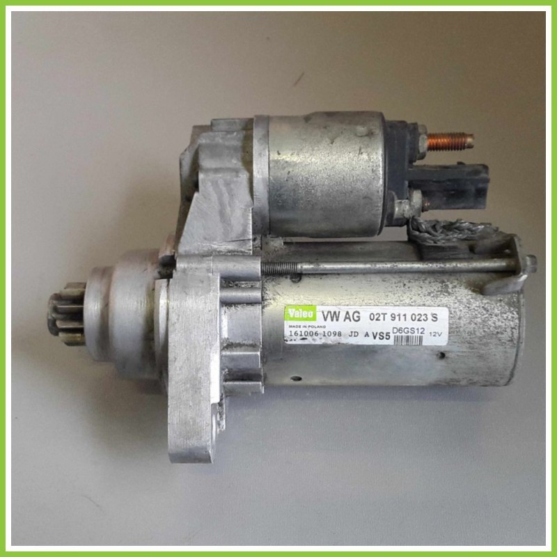 Motorino Avviamento VALEO 1610061098 VOLKSWAGEN GOLF 1K 02T911023S BLP