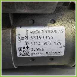 Motorino Avviamento HITACHI S115905 FIAT GRANDE PUNTO 2Y 55193355 199A4000