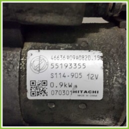Motorino Avviamento HITACHI S114.950 FIAT GRANDE PUNTO 2Y 55193355 199A4000