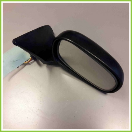 Specchietto Retrovisore DX Goffrato Nero ROVER Serie 400 (1995) 015302 Usato
