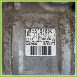 Compressore Clima AC Aria Condizionata DENSO 55194880 FIAT GRANDE PUNTO 2Y 44719-2151 199A4000