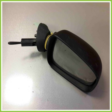 Specchietto Retrovisore DX Goffrato Nero  DACIA Sandero (2008) 024363 Usato