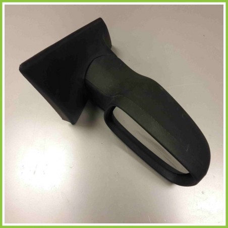 Specchietto Retrovisore DX Goffrato Nero  RENAULT Clio 2A Serie (2001) 0104016 Usato