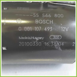 Motorino Avviamento BOSCH 0001107493 OPEL CORSA S07 55566800 Z12XEP