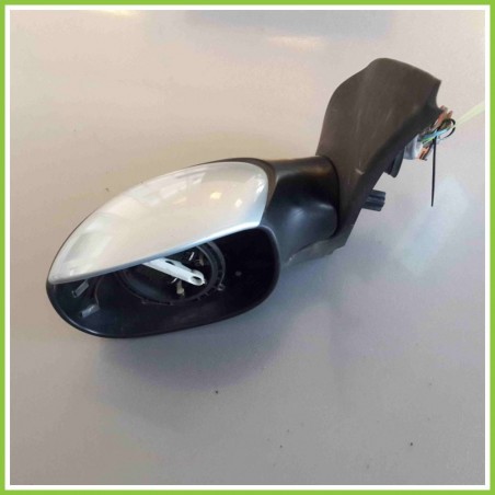 Specchietto Retrovisore SX Grigio/Nero  PEUGEOT 206 (1998) 018015 Usato