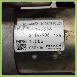 Motorino Avviamento HITACHI R10A0820.21 LANCIA MUSA TG 55193356 843A1000
