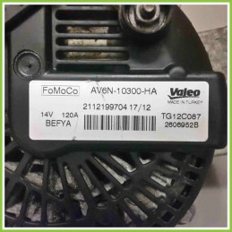 Alternatore VALEO AV6N-10300-HA FORD FIESTA CB1 2112199704 RTJB