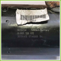 Motorino Avviamento BOSCH 0001138012 FIAT 500 3P 51810307A152 199B1000