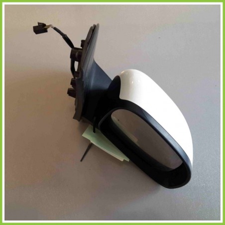 Specchietto Retrovisore DX Bianco  FIAT Panda (33) (2011) 021072 Usato
