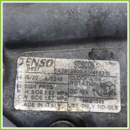 Compressore Clima AC Aria Condizionata DENSO SCS06 FIAT PANDA 2Q 517460310 188A8000