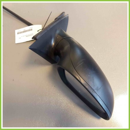 Specchietto Retrovisore DX Goffrato Nero SEAT Ibiza (6L) (2001) 014142 Usato