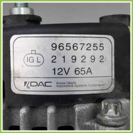 Alternatore DELPHI 96567255 CHEVROLET (DAEWOO) MATIZ M200 219292 A08S3