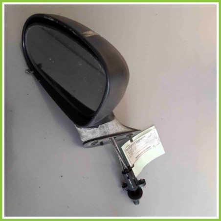 Specchietto Retrovisore SX Goffrato Nero  CHEVROLET (DAEWOO) Matiz 1A Serie (1998) 010140 Usato