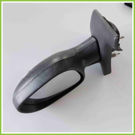 Specchietto Retrovisore SX Goffrato Nero  RENAULT Megane 1A Serie (1996) 0156816 Usato