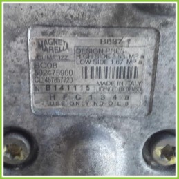Compressore Clima AC Aria Condizionata MAGNETI MARELLI 592475900 FIAT PUNTO 1N/1P 467857720 188A4000