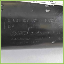Motorino Avviamento BOSCH 0001109021(022) AUDI A6 4B 059911023H AKN