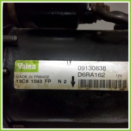 Motorino Avviamento VALEO D6RA162 OPEL ASTRA T98 09130838 X14XE