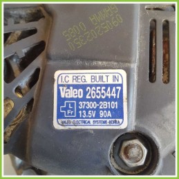 Alternatore VALEO 2655447 HYUNDAI i30 37300-28101 G4FA
