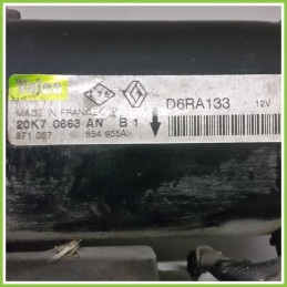 Motorino Avviamento VALEO 20K70663ANB1 RENAULT MEGANE 1a Serie 854955A K7MA7