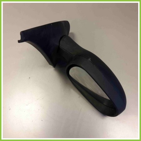 Specchietto Retrovisore DX Goffrato Nero RENAULT Clio 2 Serie (1998) 018011 Usato