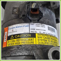 Compressore Clima AC Aria Condizionata CALSONIC EA05145010 NISSAN ALMERA N16E 92600BN301 YD22