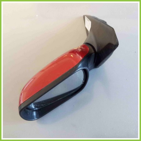 Specchietto Retrovisore SX Rosso  MAZDA Mazda 2 1A Serie (2003) 012220 Usato
